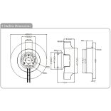 MCE280KAN-22-1 Sinwan Motorized Impeller