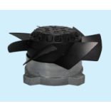 MK180F (HR) - Sinwan AC Skeleton Fan, Metal Impeller, Dia.160x80mm / 6.5inch 410~210 CFM