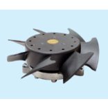 SDK1238EAN (HR) - Sinwan DC Skeleton Fan, Dia.108x41mm/4.3inch 125~60CFM