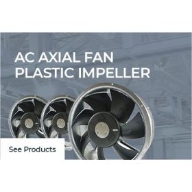 AC Axial Fan Plastic Impeller