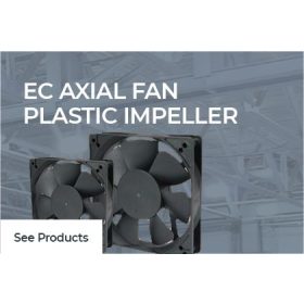 EC Axial Fan Plastic Impeller